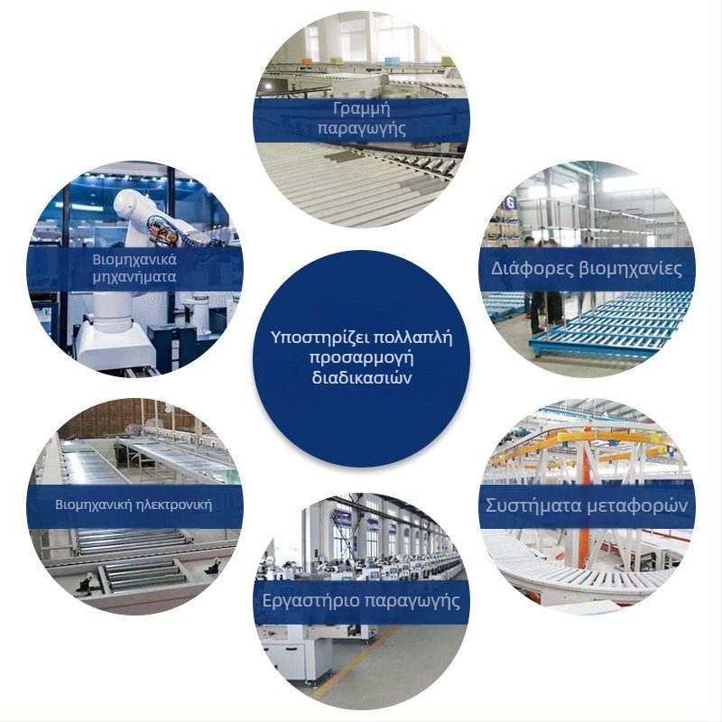 Jiahong ανενεργός κύλινδρος με σωλήνα χωρίς ραφή από ανοξείδωτο ατσάλι, για γραμμές συναρμολόγησης και μεταφορές