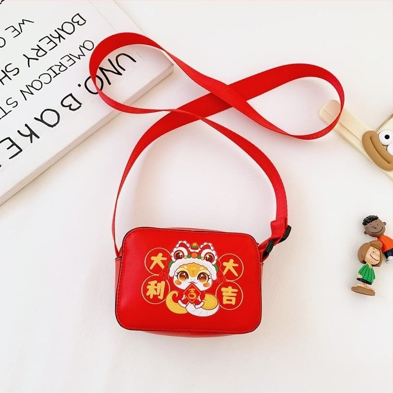 Παιδική PU τσάντα crossbody, εξαιρετικά ελαφριά, επεκτάσιμη σχεδίαση, για νηπιαγωγείο, παιχνιδιάρικο στυλ