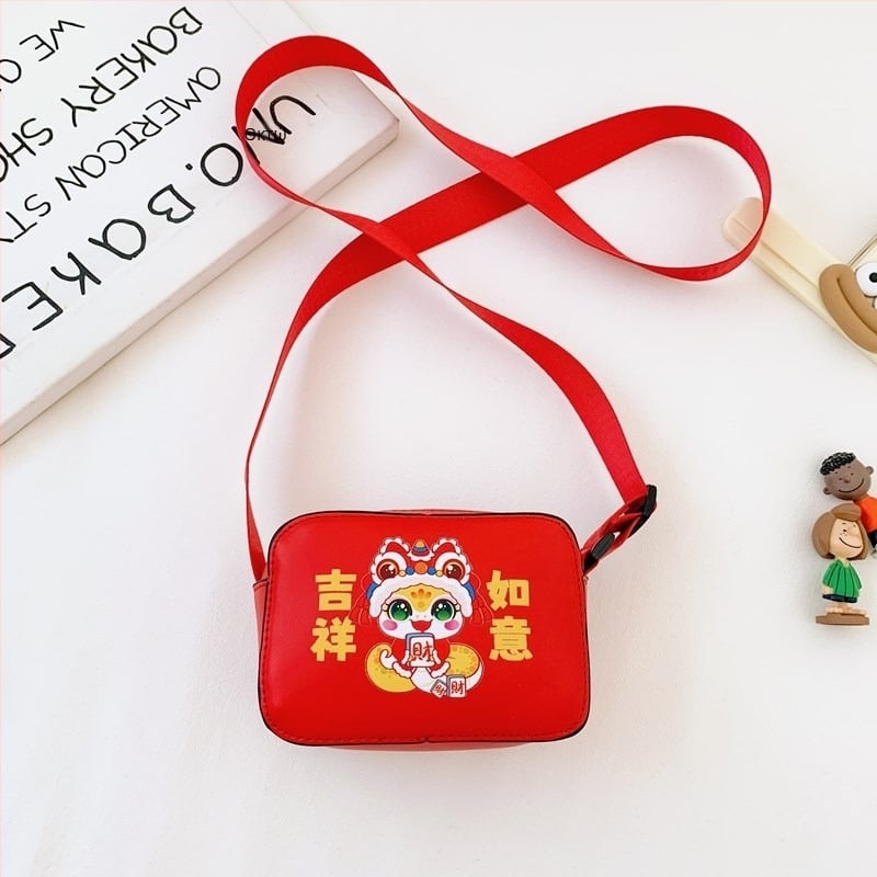 Παιδική PU τσάντα crossbody, εξαιρετικά ελαφριά, επεκτάσιμη σχεδίαση, για νηπιαγωγείο, παιχνιδιάρικο στυλ