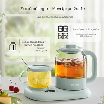 Bear Βραστήρας Υγείας YSH-P08G7 με ρυθμιζόμενη θερμοκρασία, χωρητικότητα ≤1L, 220V, 500–1000W