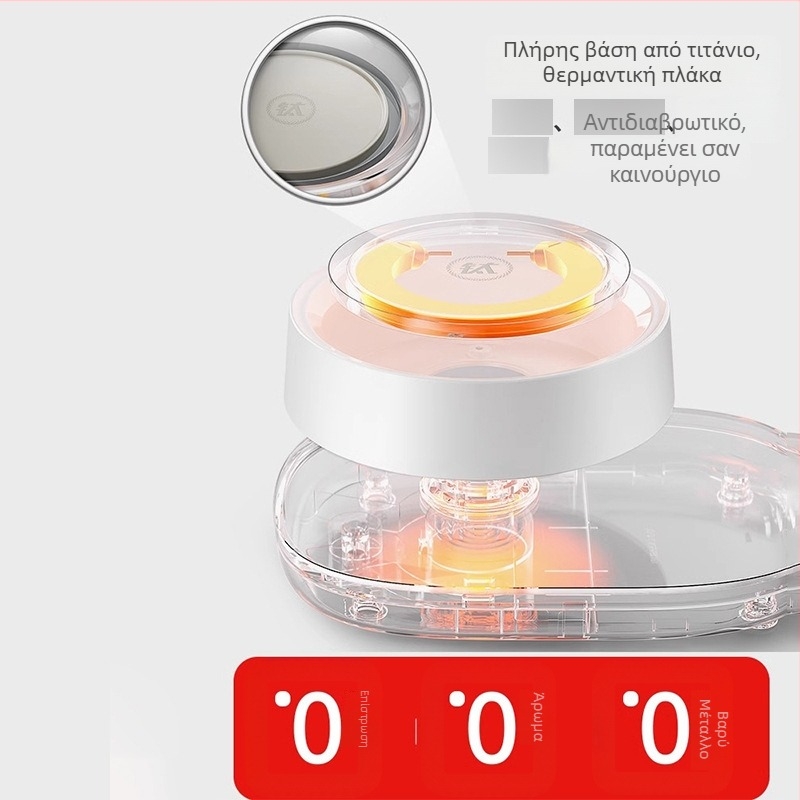 Health Pot all-in-one tea maker με γυάλινο σώμα, 1–1.5 L, 220 V, 500–1000 W, οθόνη αφής, ηλεκτρονικός θερμοστάτης, μοντέλο EHA-1616E