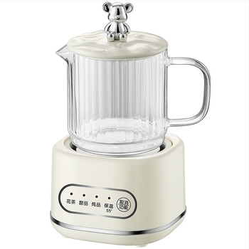 Health Pot Συσκευή παρασκευής τσαγιού Le Stew D90, 1 L, 220 V, 360 W, σώμα από πυριτικό γυαλί υψηλής ποιότητας