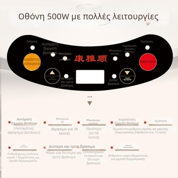 Καζάνι αφέψηματος, πλήρως αυτοματοποιημένο, κεραμική κατασκευή, μοντέλο A4HF5/30B2, 220V, 500W, έλεγχος μικροϋπολογιστή