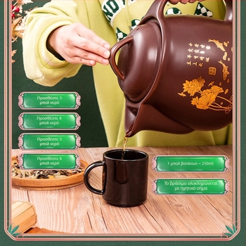 Κεραμικός κάδος αφεψήματος OFN01, 2–3 L, 220V, 450W, θερμοστάτης KSD, έλεγχος με κουμπί, για 1 άτομο