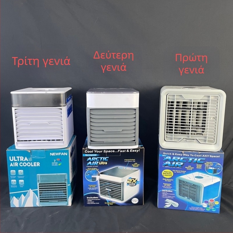 Επιτραπέζιος USB ανεμιστήρας με ομίχλη – 3 ταχύτητες, 5V, 12W, θόρυβος κάτω από 36 dB, κατάλληλος για 10 m²