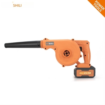 Φορητός στεγνωτήρας μαλλιών με επαναφορτιζόμενη μπαταρία λιθίου, αναρρόφηση σκόνης και φύσημα αέρα, διπλής λειτουργίας, εύρος 16.8–21V