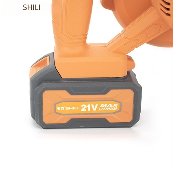 Φορητός στεγνωτήρας μαλλιών με επαναφορτιζόμενη μπαταρία λιθίου, αναρρόφηση σκόνης και φύσημα αέρα, διπλής λειτουργίας, εύρος 16.8–21V