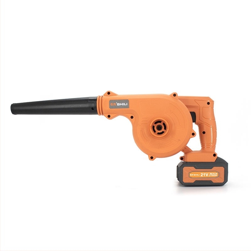 Φορητός στεγνωτήρας μαλλιών με επαναφορτιζόμενη μπαταρία λιθίου, αναρρόφηση σκόνης και φύσημα αέρα, διπλής λειτουργίας, εύρος 16.8–21V