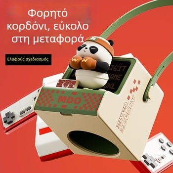 Κλασικός μοντέρνος ανεμιστήρας γύρω από τον λαιμό για παιδιά και μαθητές, φορητός με USB φόρτιση, σχέδιο καρτούν για εξωτερικούς χώρους