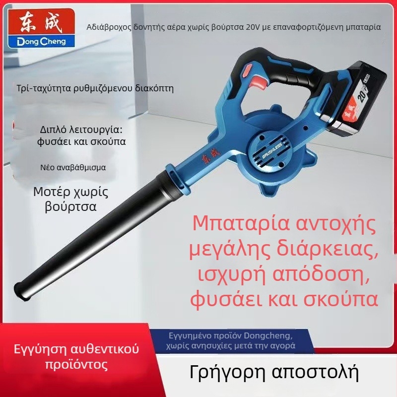Ασύρματος στεγνωτήρας μαλλιών με μπαταρία λιθίου, υψηλή ισχύς, 220V, εξάρτημα κενού περιλαμβάνεται