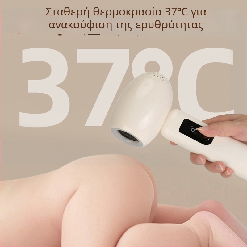 Παιδικό σεσουάρ μαλλιών, απαλός αέρας, χαμηλός θόρυβος, 1000W κινητήρας χωρίς ψήκτρες, κρύος/θερμός αέρας, προστασία από υπερθέρμανση