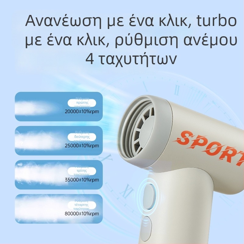 Μίνι φορητός ανεμιστήρας USB επαναφορτιζόμενος, υψηλής ταχύτητας για υπαίθρια χρήση