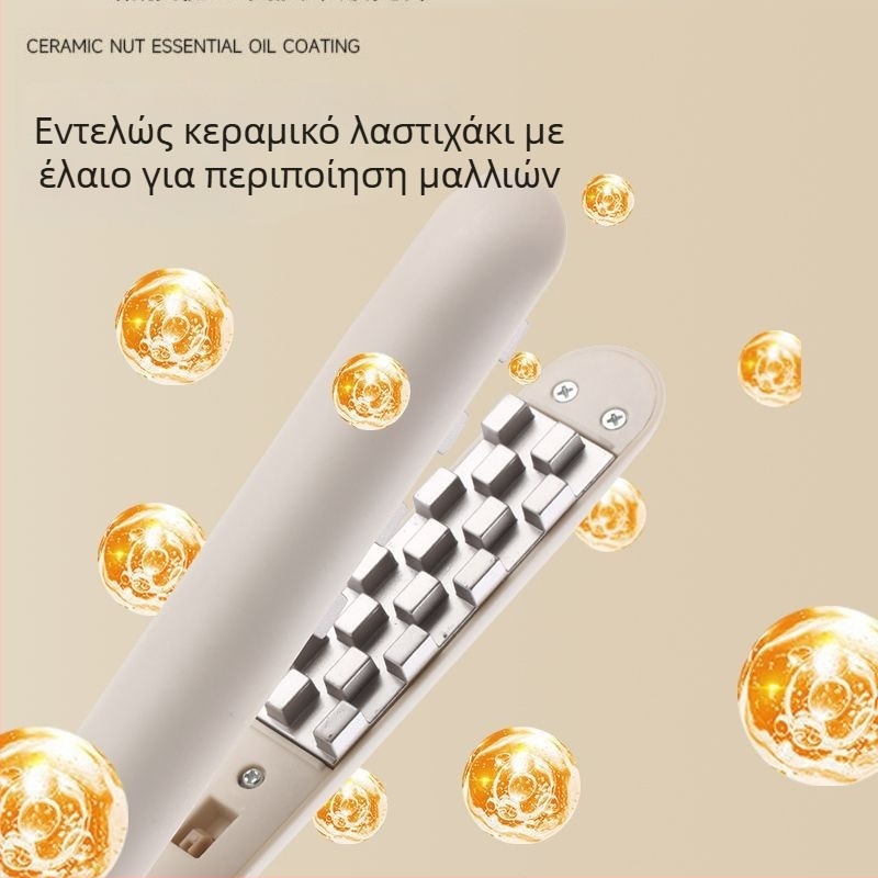VBT 3-σε-1 εργαλείο μαλλιών για μπούκλες, ίσιωμα και όγκο στις ρίζες — κεραμική θέρμανση, κύλινδρος 21–30 mm, ενσύρματη τροφοδοσία AC, 15 ρυθμίσεις θερμοκρασίας, 110–240 V