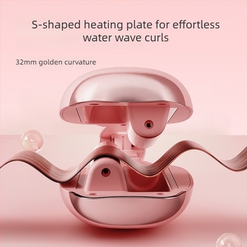 Κεραμικός κύλινδρος για μπούκλες με τεχνολογία αρνητικών ιόντων, 46W, 220V, 15 ρυθμίσεις θερμοκρασίας, κατάλληλο για όλους τους τύπους μαλλιών