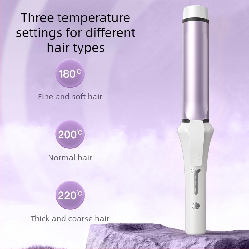 Ασύρματο σίδερο μπούκλας 3 σε 1 με θέρμανση από τουρμαλινό κεραμικό, φροντίδα με αρνητικά ιόντα, αυτόματη απενεργοποίηση