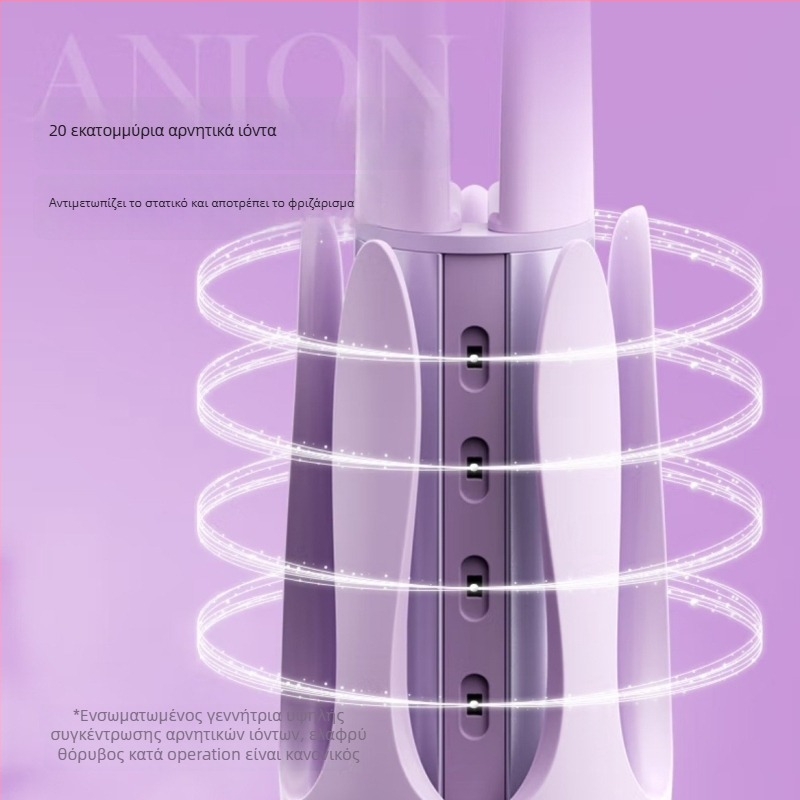 Lena Curling Iron για Μαλλιά, 3η Γενιά, Αρνητικά Ιόνια, Τουρμαλινικός Κεραμικός Θερμαντήρας, Ενσύρματο, 45W, 220V