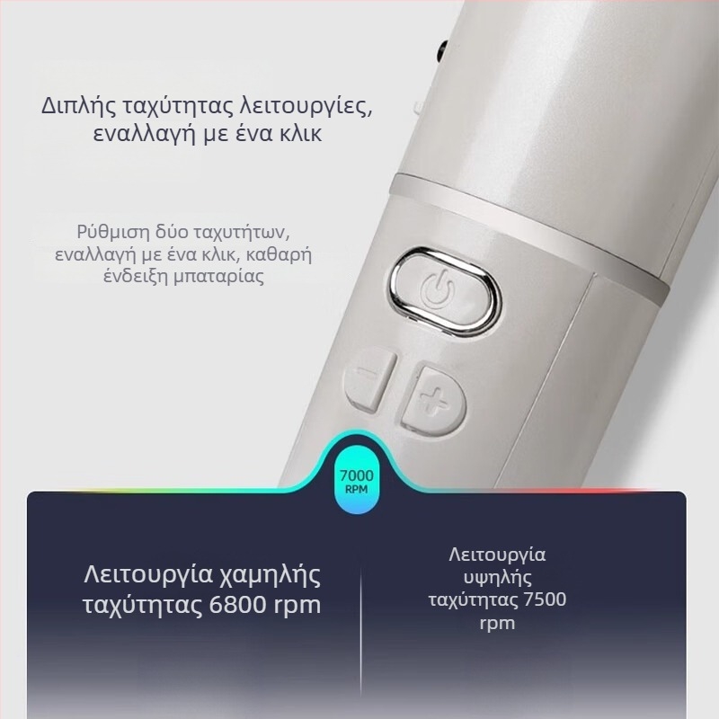 Koji ηλεκτρικό ψαλίδι μαλλιών με κεραμική λεπίδα, αποσπώμενη και πλενόμενη κεφαλή κοπής, κατάλληλο για ενήλικες