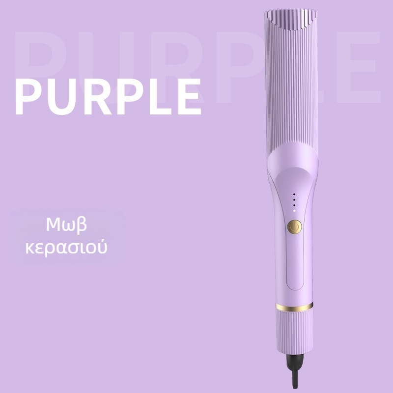 Osu Li 2-σε-1 εργαλείο για ίσιωμα και curling με θέρμανση από τουρμαλίνη-κεραμική, διάμετρος 16–20 mm, 45W, 110–220V, αφράτο και χωρίς ίχνη