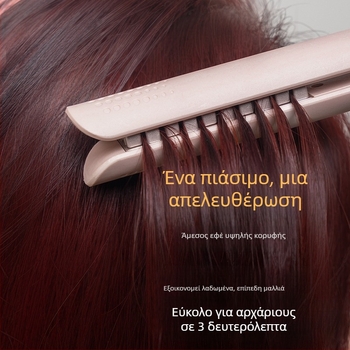Minhuang Μίνι Ισιωτήρας Μαλλιών με Κεραμική Επικάλυψη, Ενσύρματο AC, 220V, 25–39W, 10 Επιπέδων Ρύθμισης Θερμοκρασίας