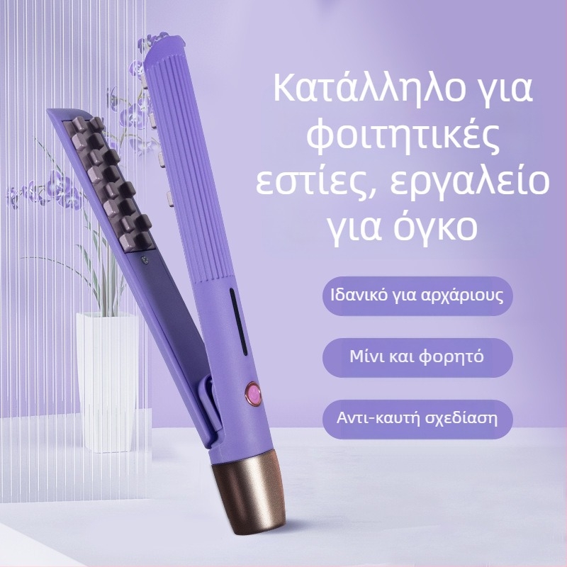 Σίδερο μπούκλας μαλλιών με τουρμαλινό-κεραμικό κύλινδρο 21–30 mm, υγρή/ξηρή χρήση, 4 ρυθμίσεις θερμοκρασίας, προστασία σταθερής θερμοκρασίας, 220V 35W