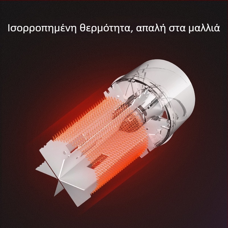 Στεγνωτήρας μαλλιών 1626, 2000W, αέρας κρύος/θερμός, 3 ρυθμίσεις ροής αέρα