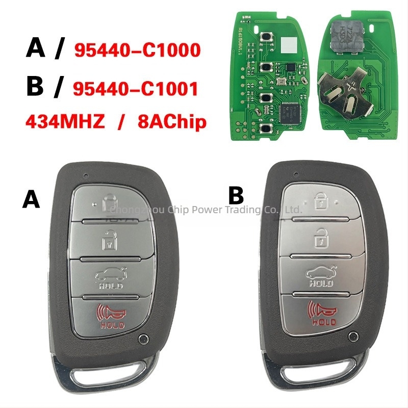 Hyundai Sonata Έξυπνο Κλειδί 433 MHz 95440-C1000 / C1001 RF430 / 8A