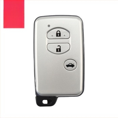 Θήκη smart card Toyota Camry/Crown με 3 κουμπιά; λεπίδα κλειδιού από χαλκό; βάρος 0,03 kg; κωδικός Ysk 544