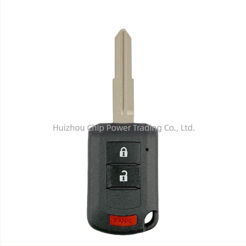 Κλειδί Mitsubishi Outlander με επίπεδη λεπίδα, 2+1 πλήκτρα, 315 MHz, chip 46, OUCJ166N/6370B944