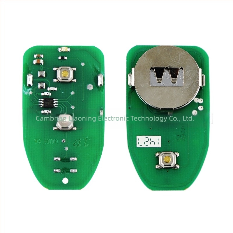 Wholesalekey PINHA-T008 4-κουμπί τηλεχειριζόμενο κλειδί αυτοκινήτου για Hyundai Elantra 2010-2014