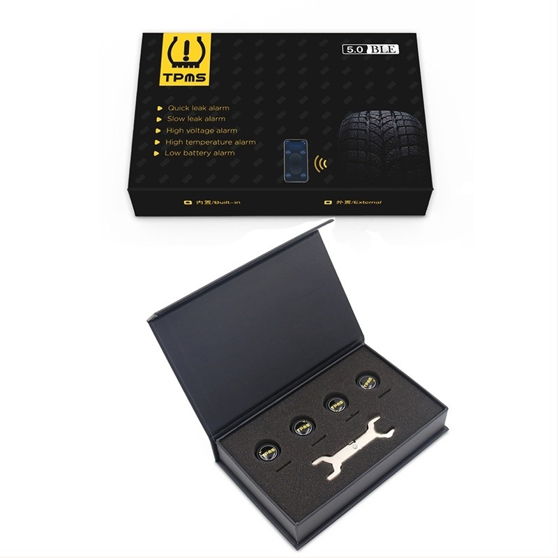 TPMS σύστημα παρακολούθησης πίεσης ελαστικών με Bluetooth 5.0, ψηφιακή οθόνη, μοντέλο V101B, κατάλληλο για μικρά και μεσαία αυτοκίνητα, υψηλή ακρίβεια