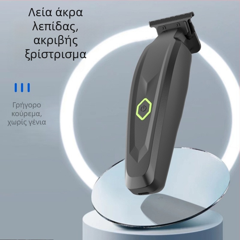 Ηλεκτρικός κουρευτής μαλλιών οικιακής χρήσης, κεραμική λεπίδα, ενσωματωμένη μπαταρία 1200–2000mAh, κινητήρας με βούρτσες, τροφοδοσία AC