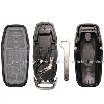 Ford αντικατάσταση περιβλήματος κλειδιού για 3 ή 4 κουμπιά — πλαστικό περίβλημα; λεπίδα κλειδιού από χαλκό + πλαστικό; βάρους 35 g; χωρίς τηλεχειριστήριο