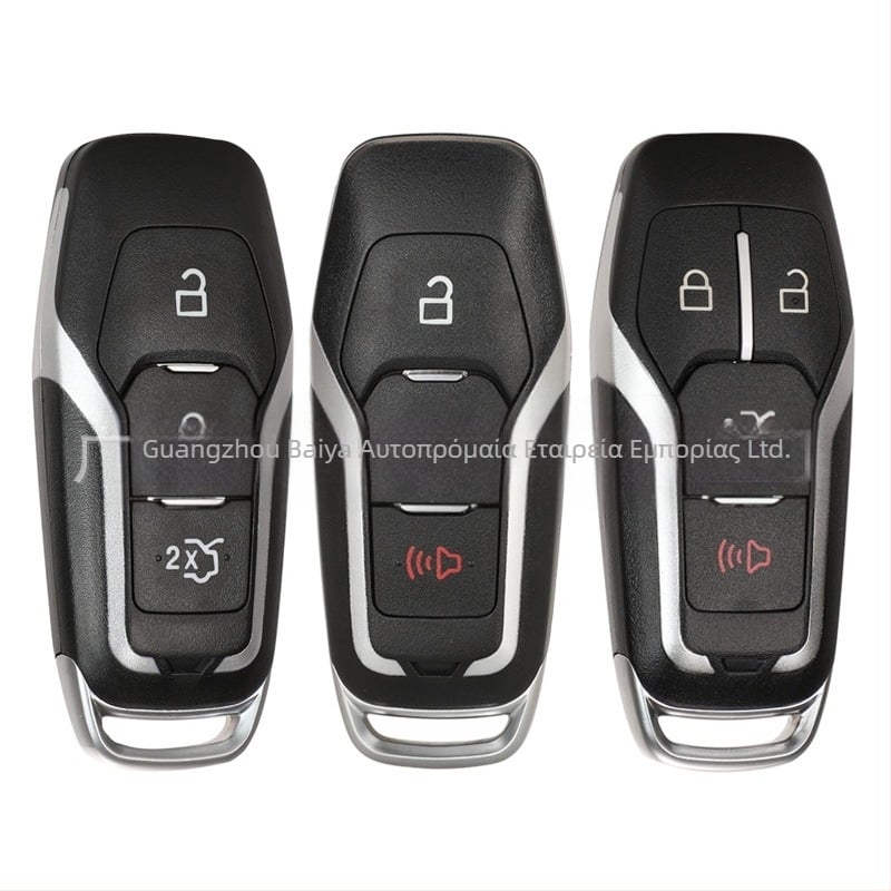 Ford αντικατάσταση περιβλήματος κλειδιού για 3 ή 4 κουμπιά — πλαστικό περίβλημα; λεπίδα κλειδιού από χαλκό + πλαστικό; βάρους 35 g; χωρίς τηλεχειριστήριο