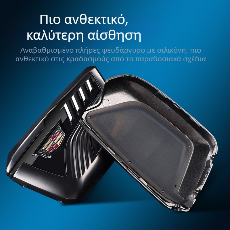 Κέλυφος κλειδιού Cadillac συμβατός με XT5 CT5 XT4 XT6 XTS CT6 με μεταλλική αγκράφα (Υλικό: κράμα ψευδαργύρου + ABS; Στυλ: επιχειρηματικό; Διαθέσιμη παραμετροποίηση)