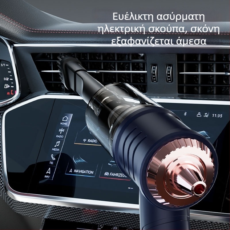 Οικιακή ασύρματη σκούπα χειρός και επιτραπέζια, υγρό-ξηρό καθάρισμα, ελαφριά και φορητή, ισχύς αναρρόφησης 25 kPa+, ενσωματωμένη μπαταρία 501–800 mAh, διάρκεια 3–6 ωρών
