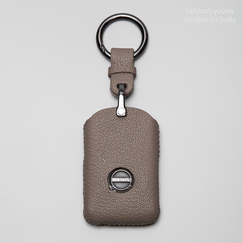 Θήκη κλειδιού Volvo – δέρμα προβάτου, συμβατή με XC60, S90, S60, XC90, XC40 και S60L