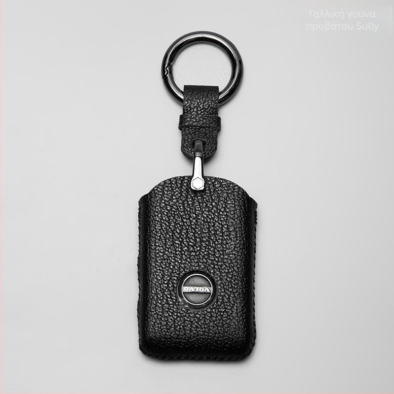 Θήκη κλειδιού Volvo – δέρμα προβάτου, συμβατή με XC60, S90, S60, XC90, XC40 και S60L