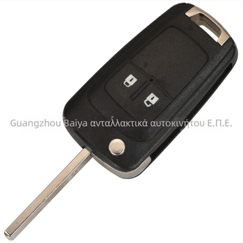 Αντικατάσταση θήκης απομακρυσμένου αναδιπλούμενου κλειδιού Opel Buick; λεπίδα κλειδιού: χαλκός + πλαστικό; θήκη: πλαστικό; βάρος: 42 g