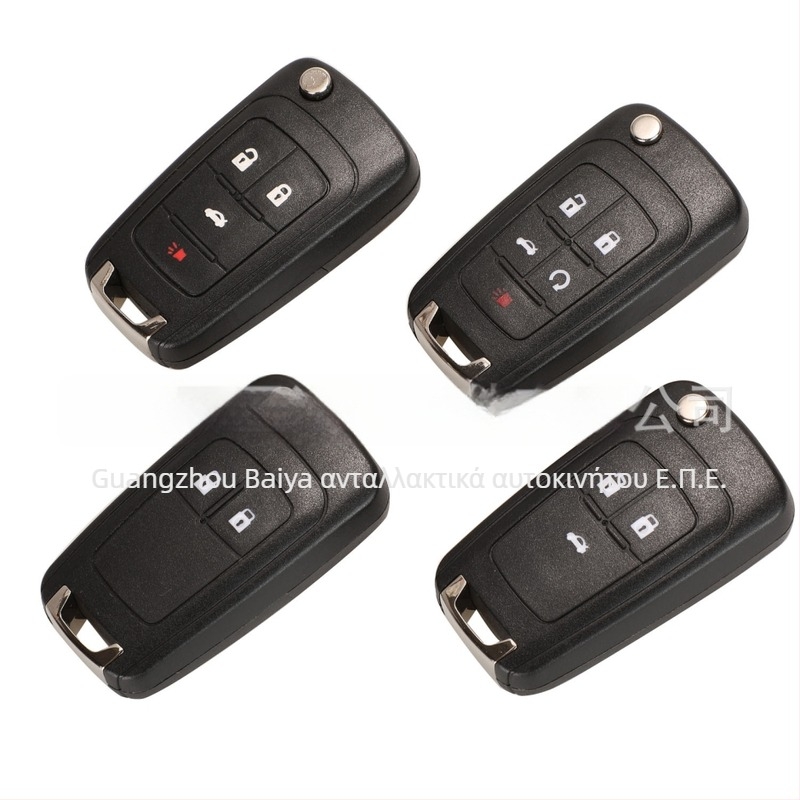 Αντικατάσταση θήκης απομακρυσμένου αναδιπλούμενου κλειδιού Opel Buick; λεπίδα κλειδιού: χαλκός + πλαστικό; θήκη: πλαστικό; βάρος: 42 g