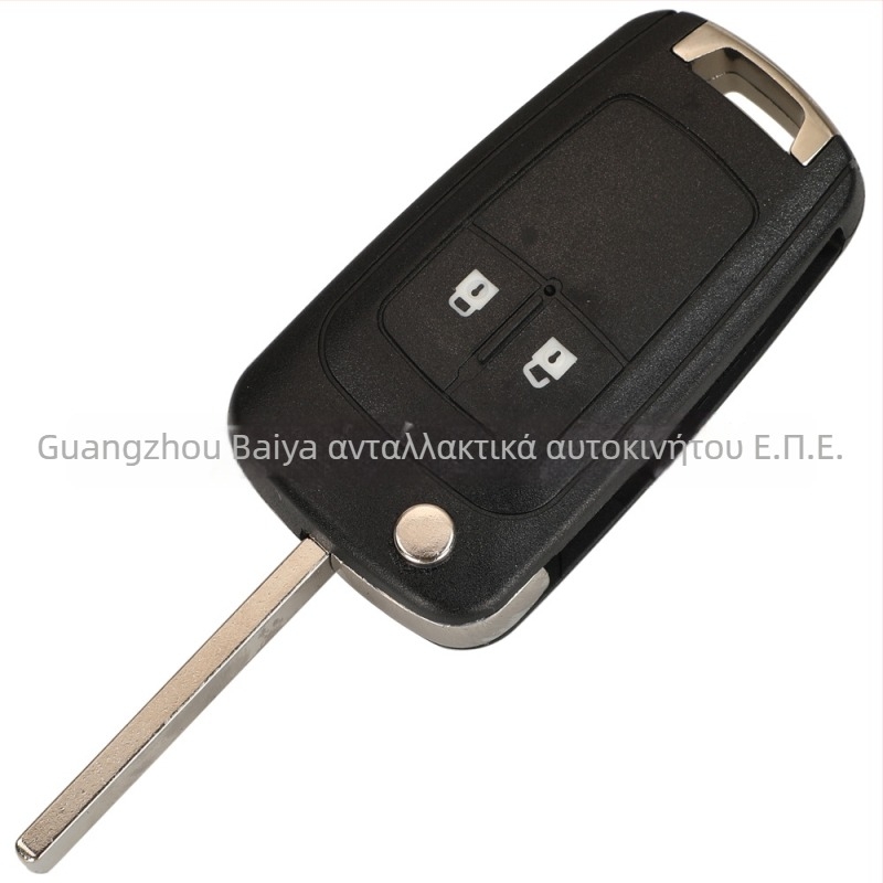 Αντικατάσταση θήκης απομακρυσμένου αναδιπλούμενου κλειδιού Opel Buick; λεπίδα κλειδιού: χαλκός + πλαστικό; θήκη: πλαστικό; βάρος: 42 g