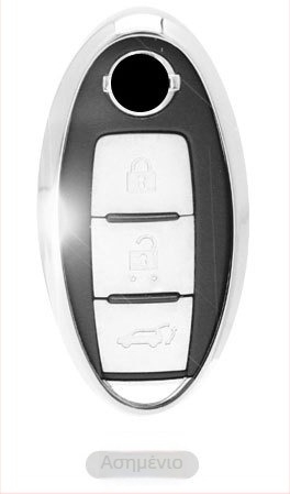 Θήκη για κλειδί Nissan Infiniti – TPU μαλακό περίβλημα, μοντέλο 12, συμβατό με Sylphy, Teana, Qashqai, X-Trail, Pathfinder; μάρκα Caliphate