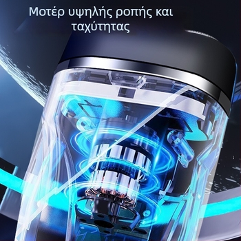 Lingke LK-188 Ηλεκτρικός ξυριστήρας με πλωτή κεφαλή κοπής, περιστρεφόμενη κεφαλή με δύο λεπίδες, κινητήρας χωρίς ψήκτρες, επαναφορτιζόμενη ενσωματωμένη μπαταρία 300–500 mAh, αυτονομία >60 λεπτά, χρόνος φόρτισης 4 ώρες