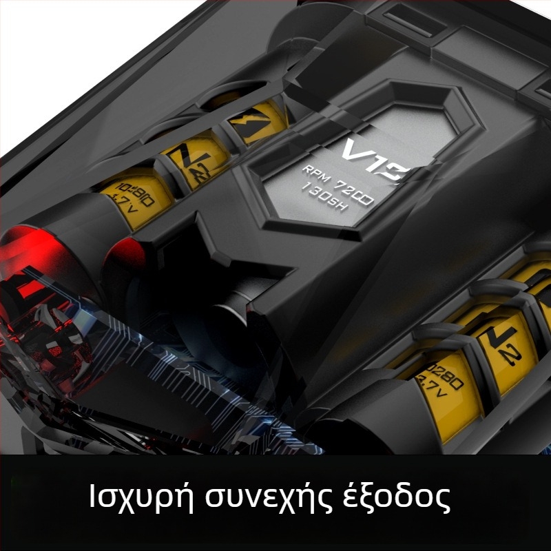 Ηλεκτρικό ξυριστικό με διπλό περιστρεφόμενο κεφάλι και αιωρούμενο κεφάλι, αυτονομία 75 λεπτών, φόρτιση σε 1 ώρα, LED οθόνη