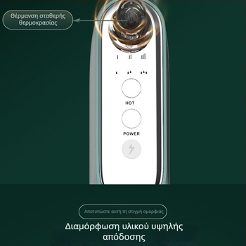 Ethereum YM-891 Οικιακή συσκευή ομορφιάς με φυσαλίδες υδρογόνου-οξυγόνου, ευφυής έλεγχος θερμοκρασίας, καθαρισμός πόρων με θερμαινόμενο διάλυμα