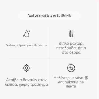 Αποτριχωτής ρινικών τριχών με μπαταρία, ABS περίβλημα, αποσπώμενη κεφαλή κοπής για ευκολία καθαρισμού, πλένεται, αποσπώμενη μπαταρία, ζωή μπαταρίας άνω των 30 ημερών