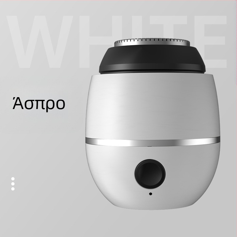 Αντρική ηλεκτρική ξυριστική μηχανή, USB επαναφορτιζόμενη, φορητή μίνι για ταξίδια, συμπαγής και ισχυρή, με ενσωματωμένη μπαταρία 300–500 mAh, κινητήρας με βούρτσα, θόρυβος κάτω από 36 dB