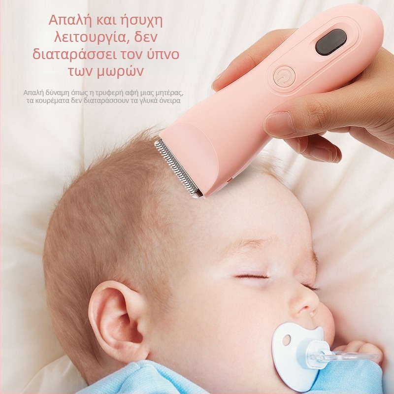 Κουρευτική μηχανή μαλλιών TS-006, επαναφορτιζόμενη, αθόρυβη οικιακή μηχανή κοπής με κεραμική κεφαλή κοπής για ενήλικες και παιδιά, 5W, αδιάβροχη