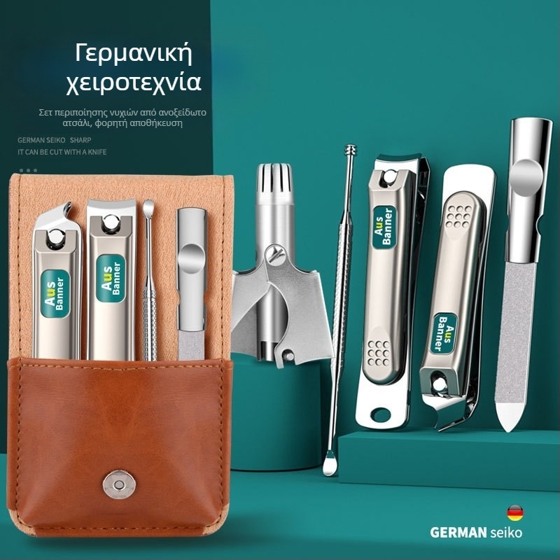 Zhuoqi Τριμερ μύτης – ανοξείδωτο ατσάλι, τροφοδοσία μέσω καλωδίου, πλήρως πλενόμενο