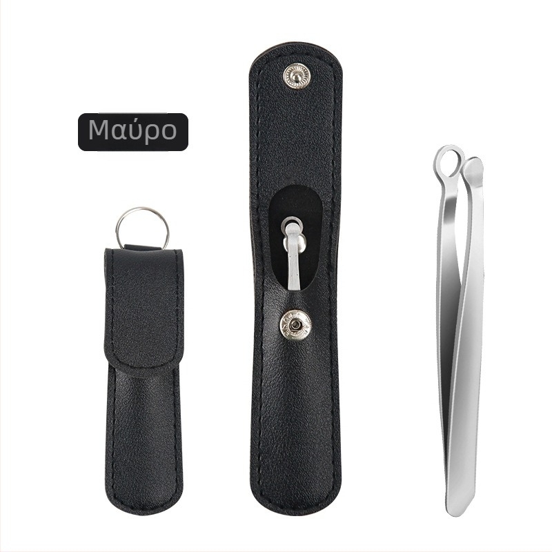 Τρίμερ ρινικών τριχών με κυκλικό σχεδιασμό, τροφοδοσία μέσω πρίζας, χωρίς μπαταρία