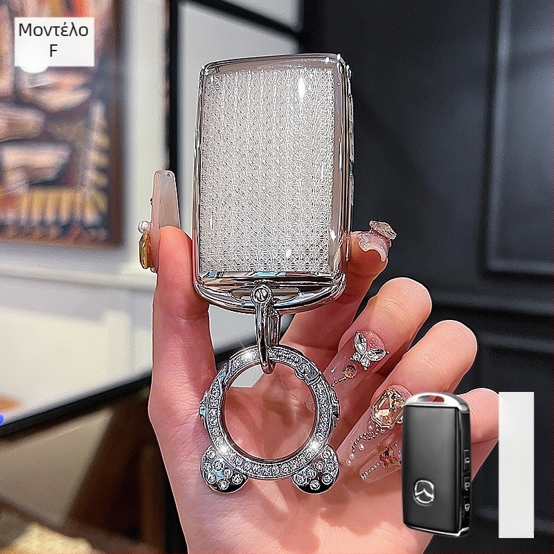 Θήκη κλειδιού Mazda – TPU, στυλ Trend, συμβατό με Mazda 3/Axela/Atenza και CX-30/CX-50/CX-5/CX-4